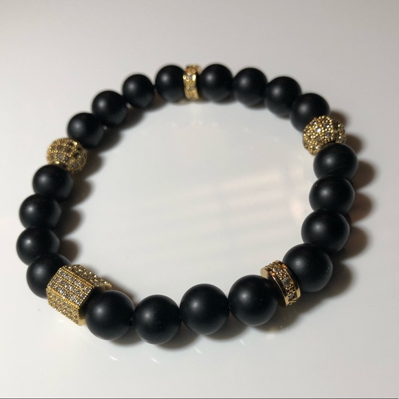 ( SOLD ) Royalty Stretch Bracelet - Picture 6 of 9